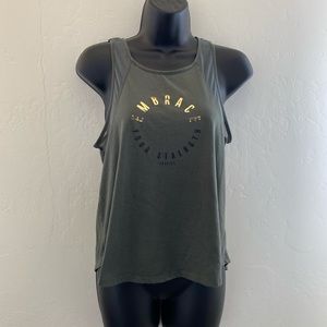 Embrace Your Strength Tank Top Green Size 14-16
